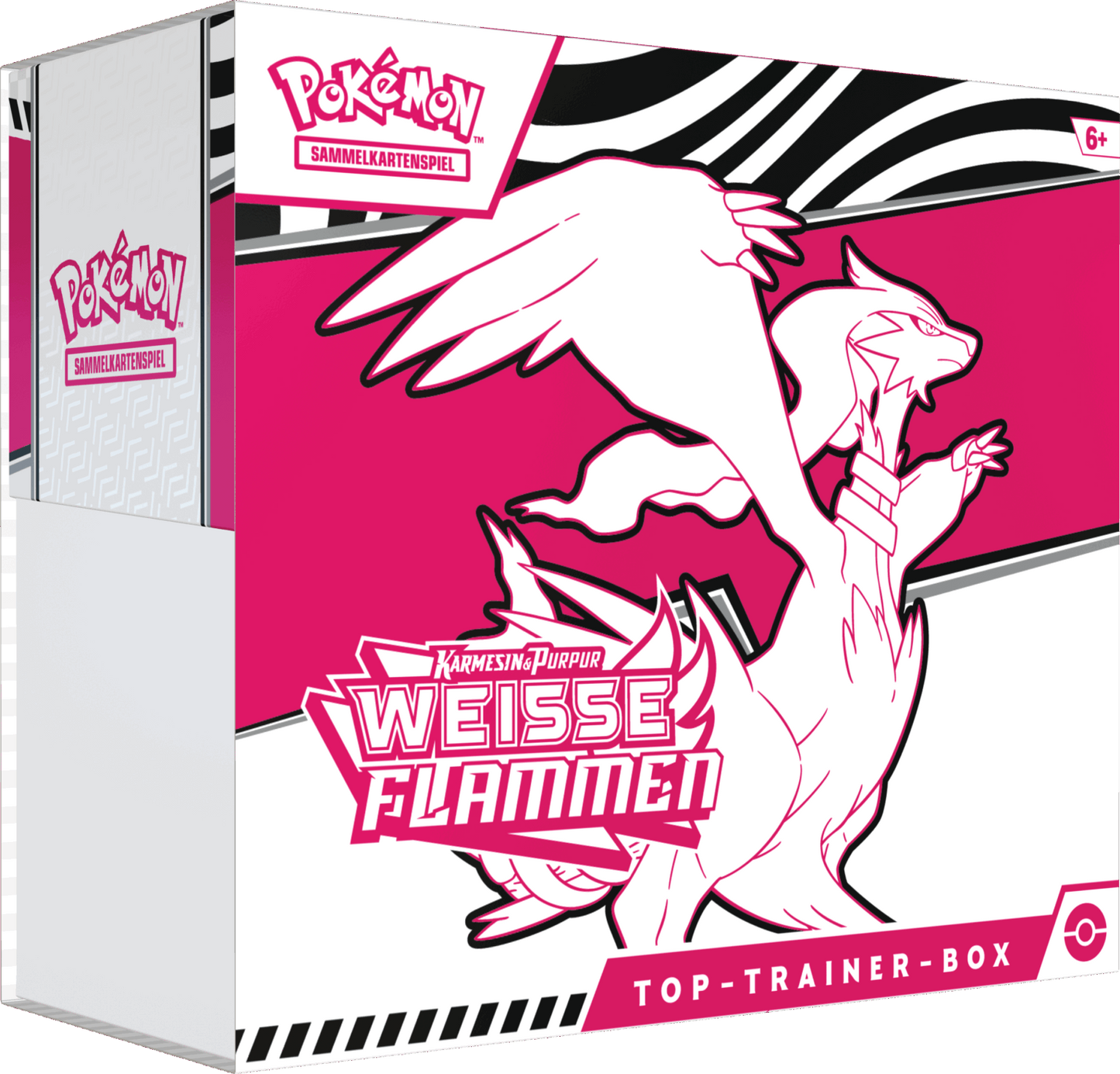 Pokémon Weisse Flammen - Top Trainer Box (German)