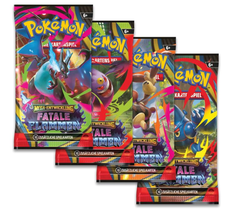 Pokemon - Fatale Flammen - Booster (German)