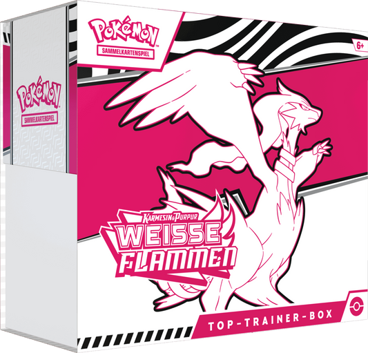 Pokémon Weisse Flammen - Top Trainer Box (German)