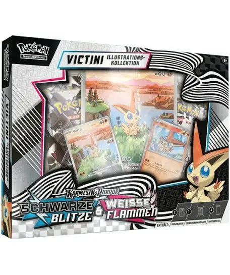 Pokemon - Schwarze Blitze& Weisse Flammen - Victini Illustration Kollektion (German)